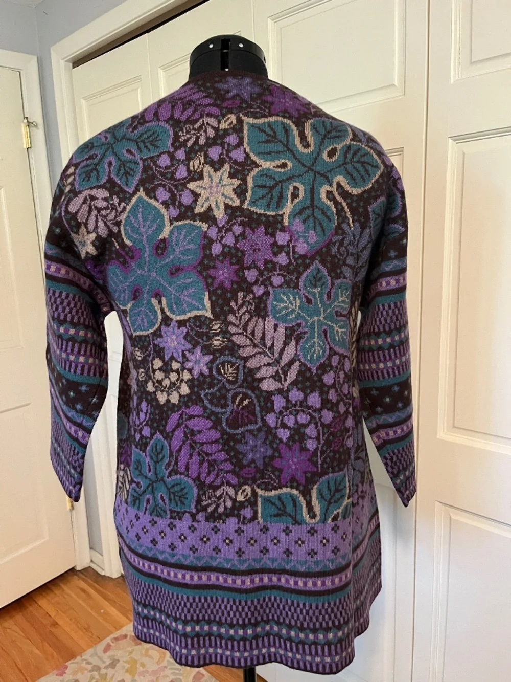 Gudrun Sjoden AUGUSTA Wrap Cardigan Wool Size Small NWT!